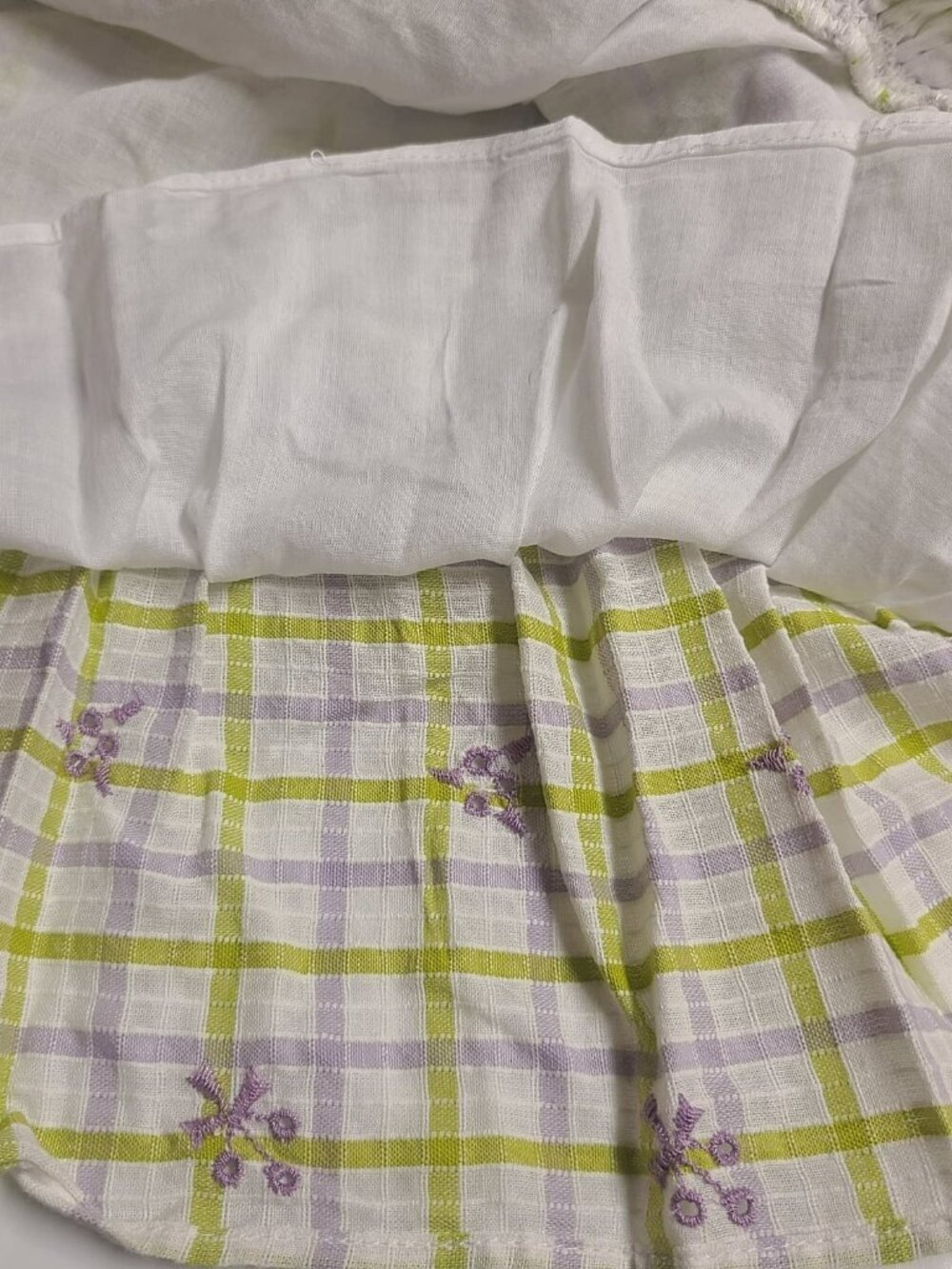 ZARA Checkered Draped Dress Size M 0881/315 - Picture 8 of 9